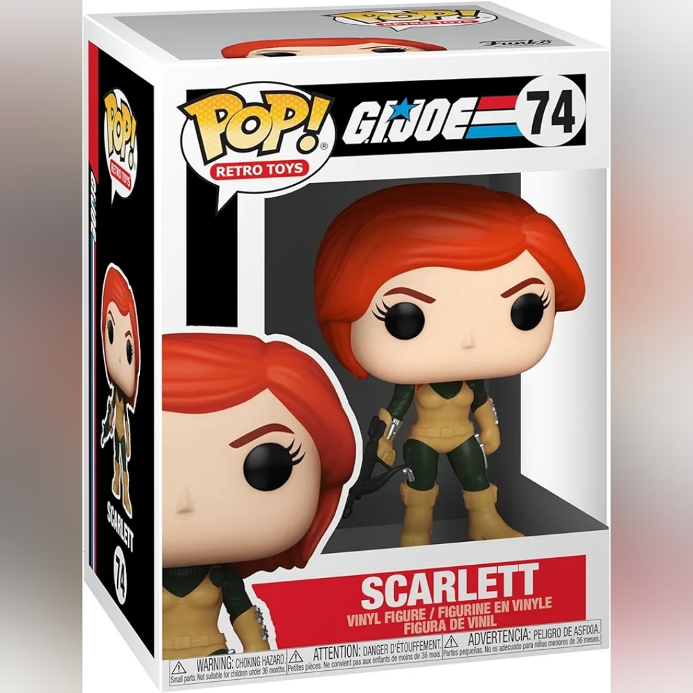 Funko Pop! G.I. Joe Scarlett #74